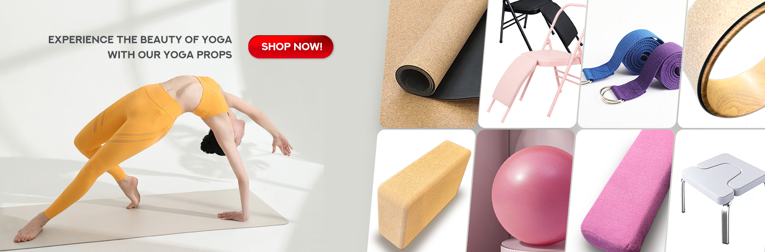 Experience the beauty of Yoga with our Yoga Props, Shop Now