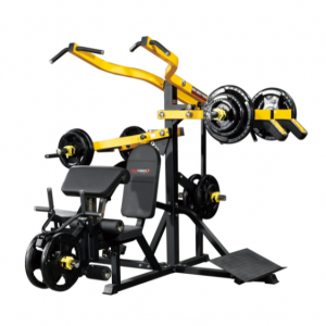 Rent Gym Equipment- Three-Person Station Combination Large-Scale Multi-Functional Strength Training Rack