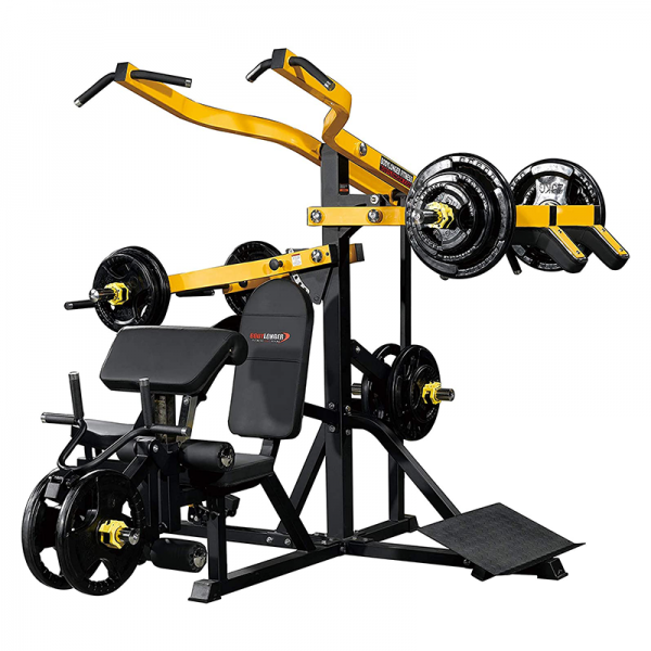 Strength Training Equipment- Three person station gym machine