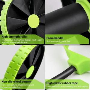 Double Wheel Resistance Band components introduction