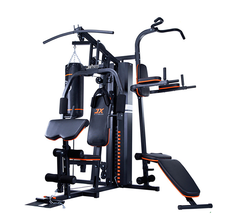 Home Gym Fitness Equipment Multifunctional 3-Station Integrated