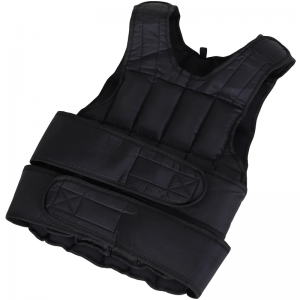 Gym Accessories- Profile view of the Weight vest placed horizontally