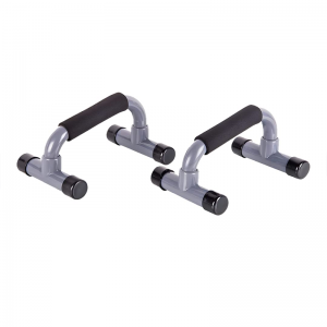 Strength Training Equipment- Pair of Push Up stands in white background