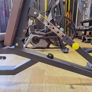 Strength Training Equipment- (300*300)- Close side view of the Flat/Incline Weight Bench in incline position