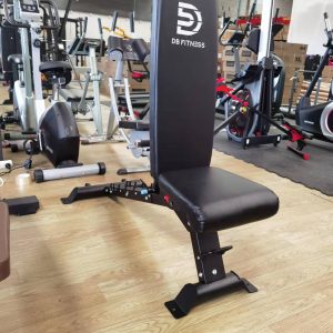 Strength Training Equipment-(300*300)- Front profile view of the Adjustable Bench in gym setting