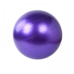 Purple color swiss pilates ball