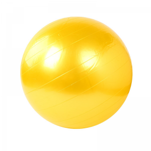 Gold color swiss pilates ball