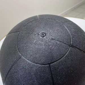 Gym Equipment- (300*300)- Upside-down view of the Double Grip Medicine Ball