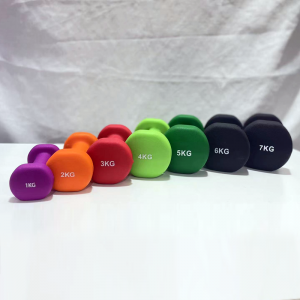 Colourful Neoprene Dumbbells (1-7kg)