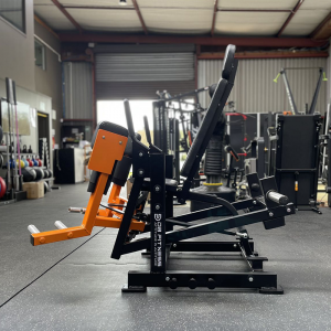 Strength Training Equipment- (300*300)- Side view of the Hip Abduction Trainer Gym Machine in a gym setting