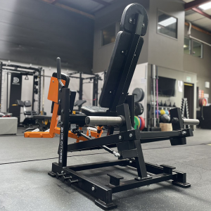 Strength Training Equipment- (300*300)- Rear profile view of the Hip Abduction Trainer Gym Machine in a gym setting