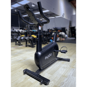Exercise Bike Trainer-(300*300)- Front profile view of the Smart Magnetic Resistance Upright Exercise Bike in gym setting