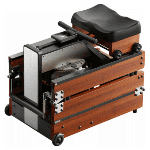 Portable Kingsmith triple folding rowing machine, take it anywhere