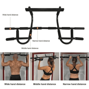 3 varied distances with chin up bar
