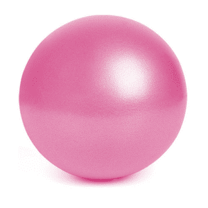 Pink color pilates ball