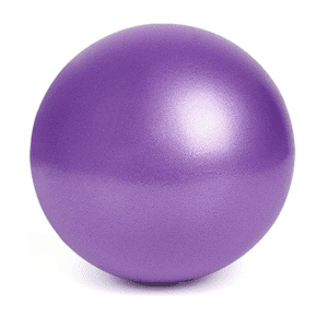 Purple color pilates ball