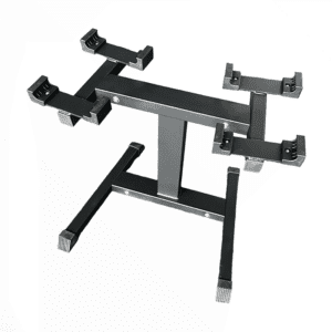 Adjustable dumbbell rack stand