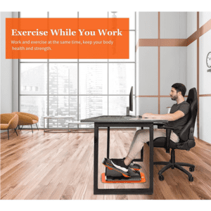 Under desk mini machine with Exercise while you work