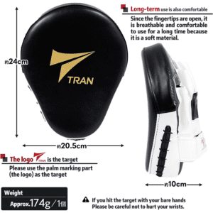 Tran pu leather hand target pads 300x350 Resolution