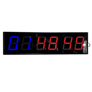 63cm timer display front view