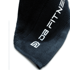 DB Fitness Towel with white background