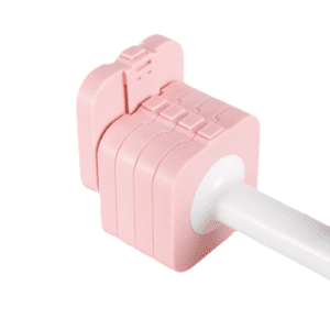 Fixing with DB adjustable pink color dumbbell.