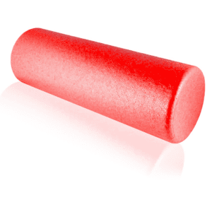 Red color foam roller. 600x600 resolution