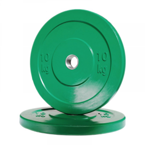Colored Rubber Bumper Plate (10kg)