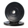 Premium Black Rubber Bumper Plate (5kg/10kg/15kg/20kg/25kg)