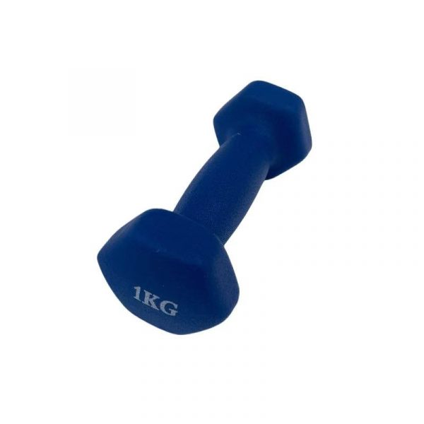 Colored Neoprene Hex Dumbbells (1kg-7kg) - Image 4