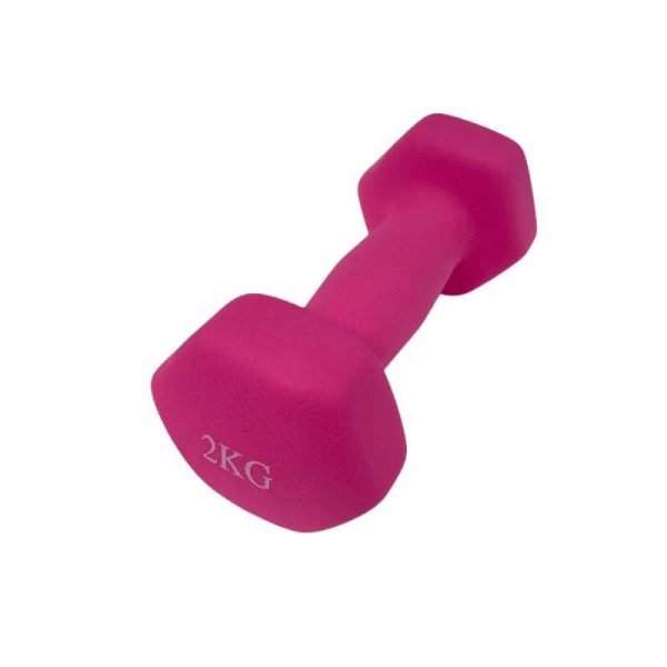 Colored Neoprene Hex Dumbbells (1kg-7kg) - Image 5