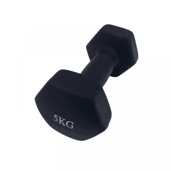 Colored Neoprene Hex Dumbbells (1kg-7kg) - Image 7