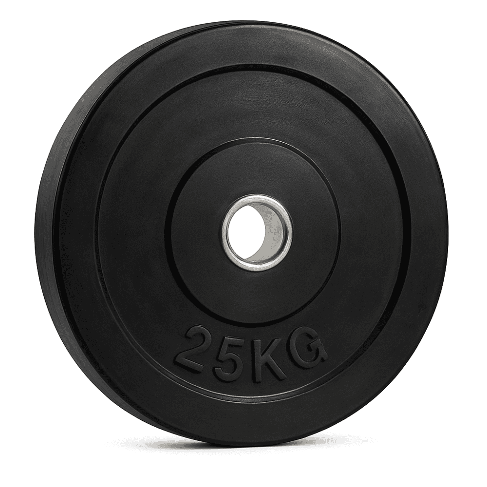Premium Black Rubber Bumper Plate (5kg/10kg/15kg/20kg/25kg) - Image 6