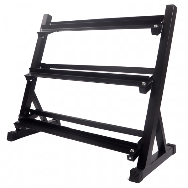 3-Tier Steel Dumbbell Rack(110 cm)