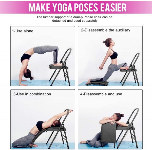 Premium Yoga Chair (Black) - Yoga Product - Image 5