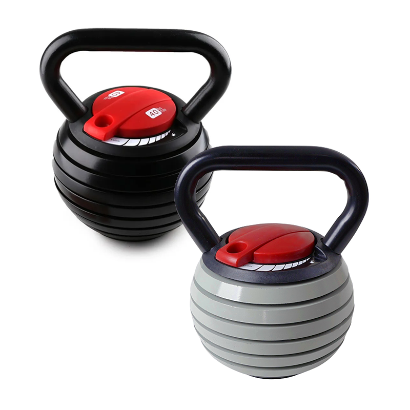 VEVOR Adjustable Kettlebell - 7 Weight Levels, Die-Cast Aluminum & ABS, For Grip Strength & Full-Body Workouts