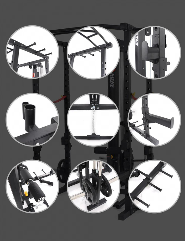 Light Commercial Squat Full Rack - Image 4