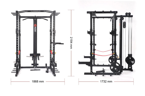 Light Commercial Squat Full Rack - Image 3