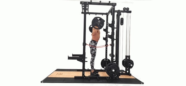 Light Commercial Squat Full Rack - Image 11