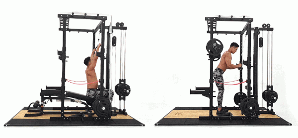 Light Commercial Squat Full Rack - Image 7