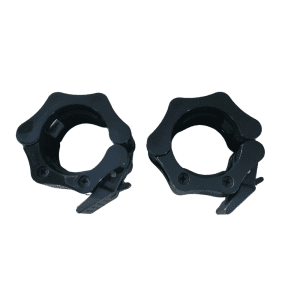 Olympic Barbell Collars 50mm pair for weightlifting safety