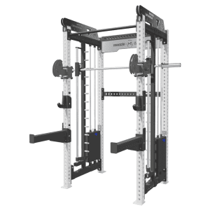 smith machine with movable pulley strength trainer DB Fitness