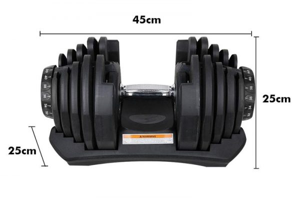 Adjustable Dumbbell (40kg) - Strength Trainer - Image 4