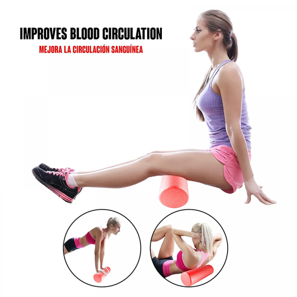 EPP Foam Roller (45x15cm) - Gym Accessories - Image 6