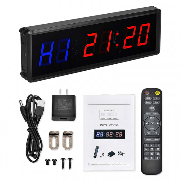 LED Multi-Function Clock (10-inch Screen)