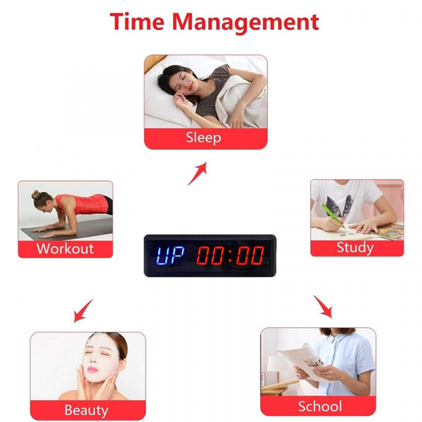 LED Multi-Function Clock (10-inch Screen) - Image 6