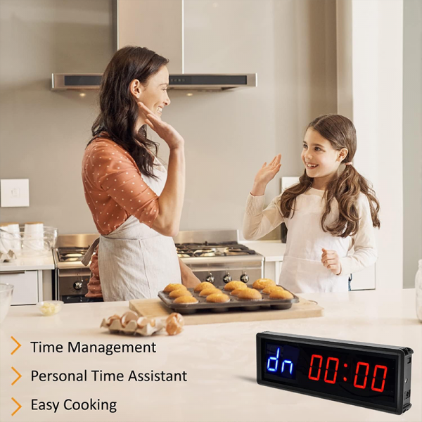 LED Multi-Function Clock (10-inch Screen) - Image 7