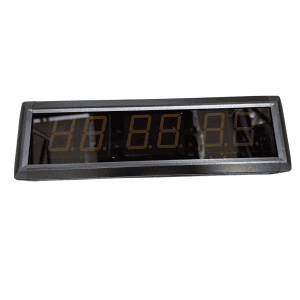 34.5cm Aluminum Alloy LED Gym Timer and Interval Clock with Remote Control