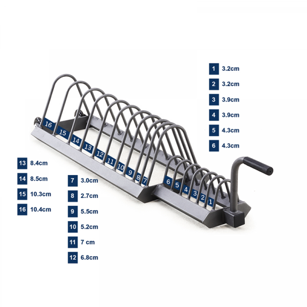 Weight Plate Toaster Rack - Image 2
