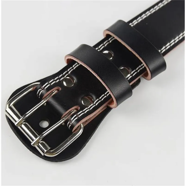 Adjustable Leather Weightlifting Belt 98-120cm - Image 8